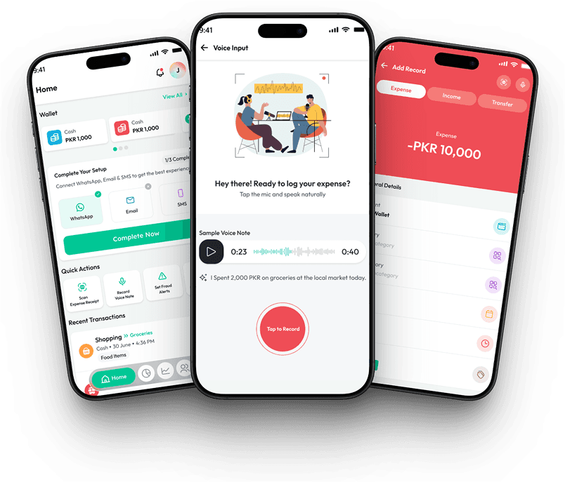 Budget Nest App Screenshots